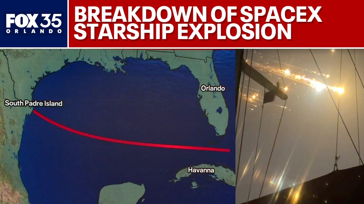 Breakdown of SpaceX Starship explosion